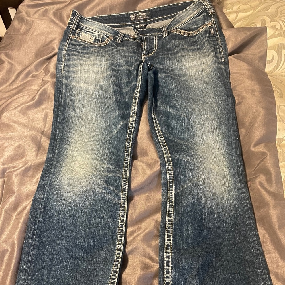 Silver women’s jean size 30